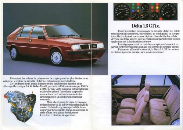 1989 Lancia Delta 1.6 GT IE Series 2 14 inch alloy wheels